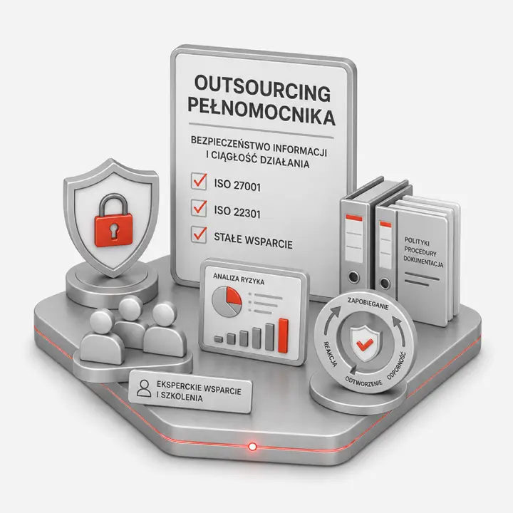 Outsourcing funkcji pełnomocnika ds. bezpieczeństwa informacji i ciągłości działania